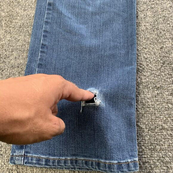 Carhartt Mens Relaxed Fit Blue Jeans Straight Med Wash Size 36 x 30 - Picture 2 of 16